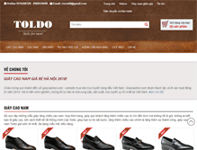 Tablet Screenshot of giaycaohon.com
